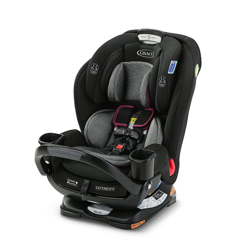 Photo 1 of Graco Extend2Fit - Asiento de automóvil 3 en 1 con barra antirrebote | viajando orientado hacia atrás más tiempo, hasta 50 libras, Polly
