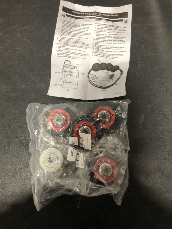 Photo 2 of 4392067 Dryer Repair Kit, 27-inch Dryer Repair Maintenance Part Compatible with Whirlpool and Kenmore Dryers, Replaces Part Numbers 4392067RC 4392067VP 587637 80047 AP3109602 AH373088 AP6019303
