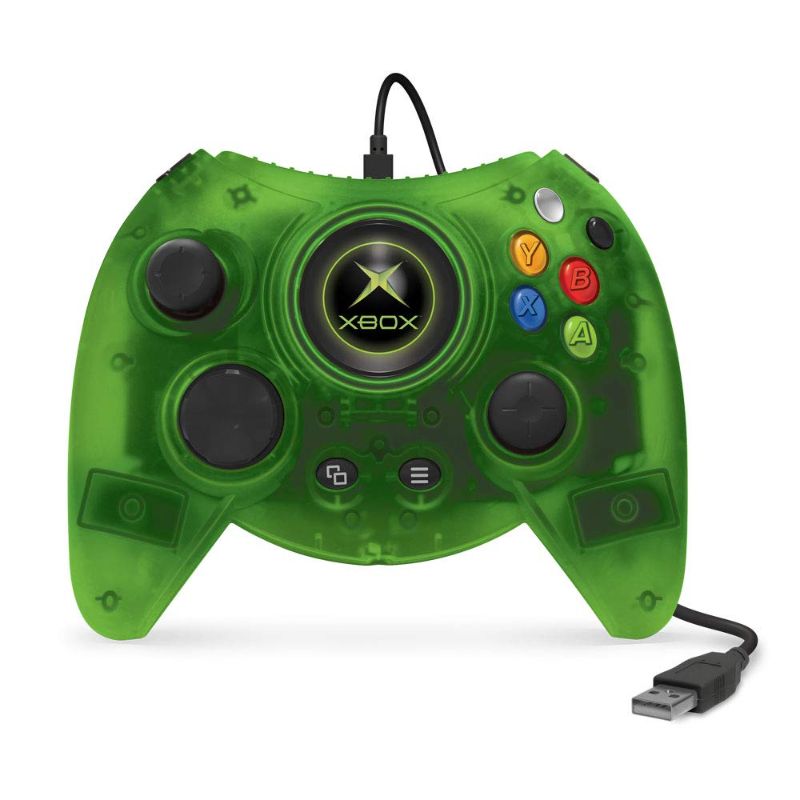 Photo 1 of Hyperkin Duke Wired Controller for Xbox One/ Windows 10 PC (Green Limited Edition) - Officially Licensed by Xbox
