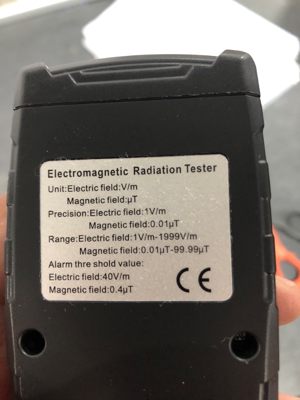 Photo 3 of ERICKHILL EMF Meter, Rechargeable Digital Electromagnetic Field Radiation Detec