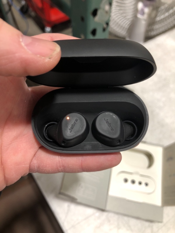 Photo 2 of Jabra Elite 7 Active in-Ear Bluetooth Earbuds - True Wireless Sports Ear Buds with Jabra ShakeGrip for The Ultimate Active fit and Adjustable Active Noise Cancellation - Black