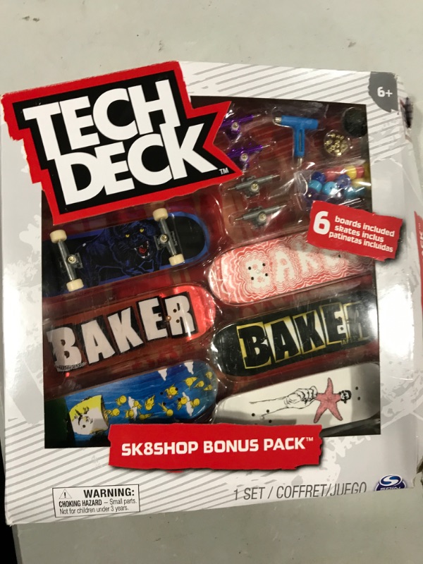 Photo 1 of Tech Deck Sk8shop Bonus Pack Baker Edition

