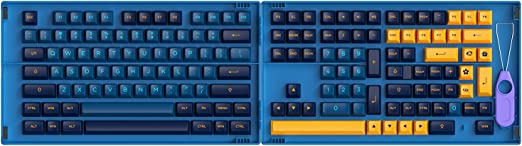 Photo 1 of Akko Macaw 199-Key ASA Profile Double-Shot PBT Keycap Set for Mechanical Keyboards with Collection Box
