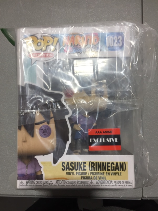 Photo 2 of Funko Naruto Shippuden Sasuke Uchiha (Rinnegan) Pop Figure (AAA Anime Exclusive)