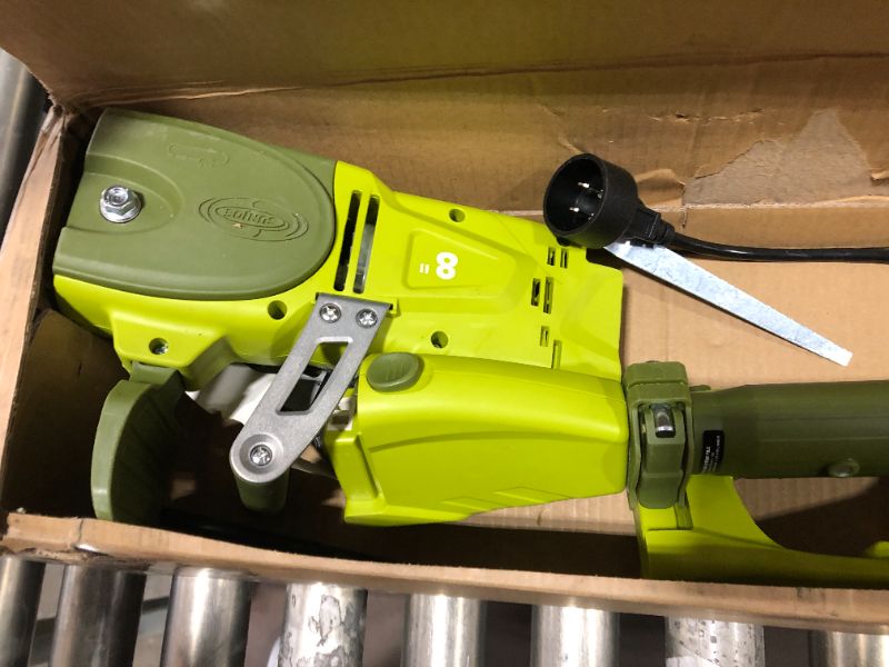 Photo 2 of Sun Joe - SWJ806E 2-in-1 Electric Convertible Pole Chain Saw - Green
