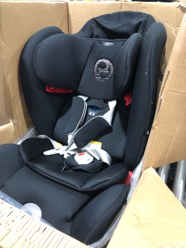 Photo 2 of Cybex Eternis S All-in-One Car Seat with SensorSafe - Lavastone Black