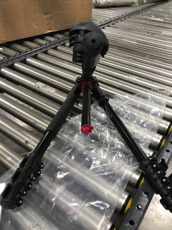 Photo 2 of Manfrotto 190 Aluminium 4 Section Tripod with Horizontal Column
