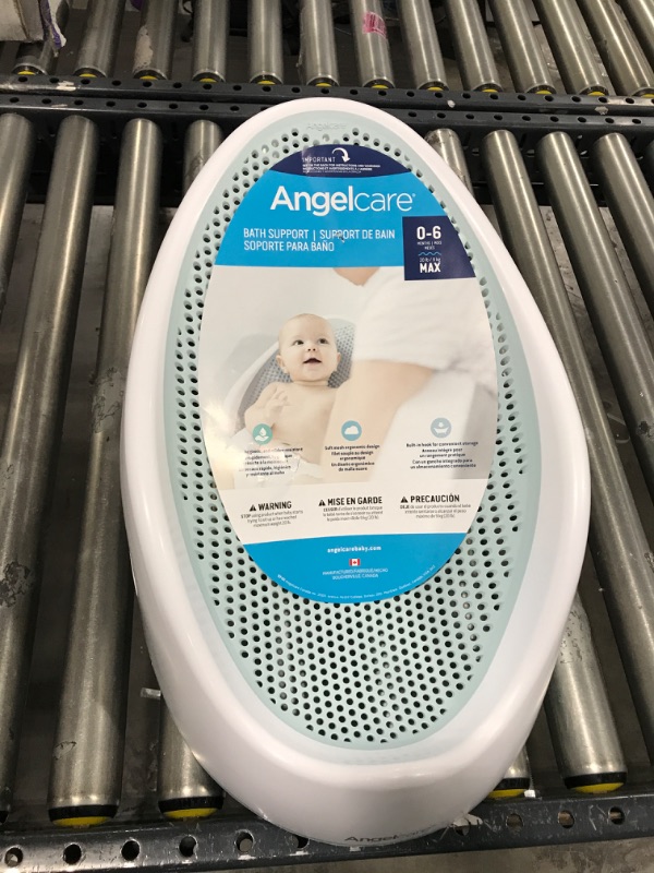 Photo 2 of Angelcare Baby Bath Support (Aqua) | Ideal for Babies Less than 6 Months Old
