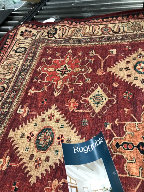 Photo 2 of 58 X91 RED RUG 