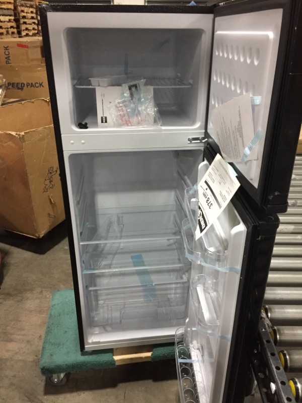 Photo 3 of 7.5 cu. ft. Mini Refrigerator in Black
