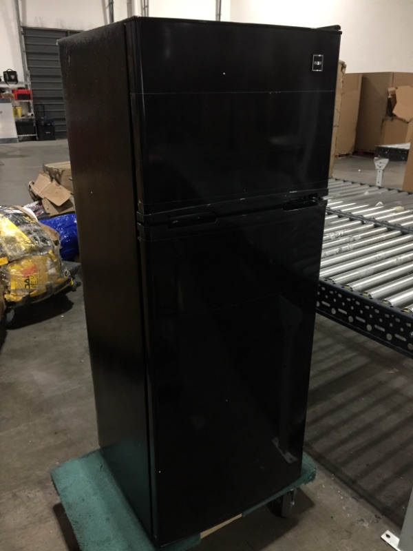 Photo 2 of 7.5 cu. ft. Mini Refrigerator in Black
