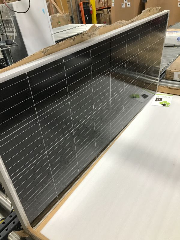 Photo 3 of ECO-WORTHY 100 Watt Solar Panel 12 Volt Monocrystalline Solar Panel High Efficiency Module RV Marine Boat Caravan Off Grid
