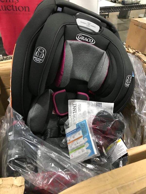Photo 3 of Graco Extend2Fit 3 in 1 Car Seat Featuring Anti-Rebound Bar | Ride Rear Facing Longer, Up to 50 Pounds, Polly

