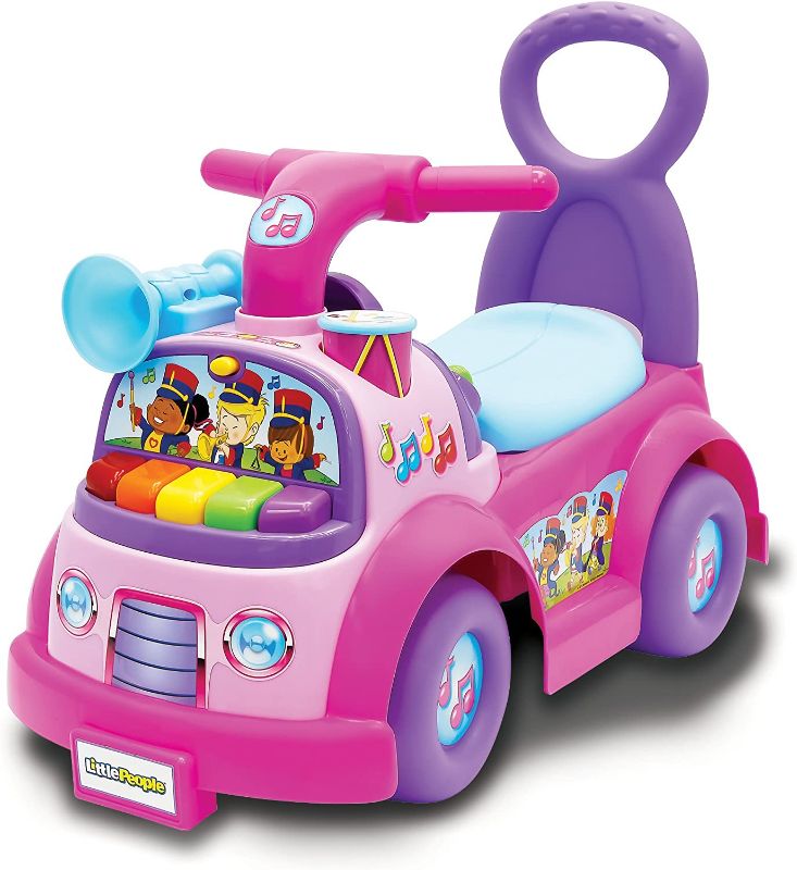 Photo 1 of Fisher-Price Little People Music Parade Ride On, Pink
