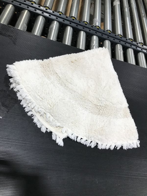 Photo 1 of 18"x32" Plush Half Moon Bath Rug Cream - Threshold™

