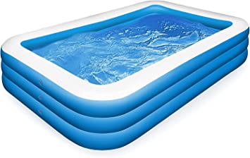 Photo 1 of Family Kiddie Pool - Giant Inflatable Rectangular Pool - 12 Feet Long