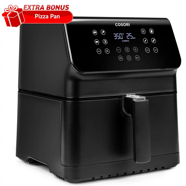 Photo 1 of Cosori ProII Air Fryer CP358-AF-RXB, 5.8 QT xl Large Oven Combo, Customizable Presets, Preheat & Keep Warm, BLACK