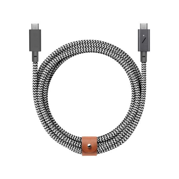 Photo 1 of Native Union Belt Cable USB-C - USB-C - cable,8 FOOT,  2.4 m, Rose