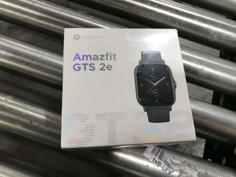 Photo 2 of Amazfit GTS 2e Smart Watch Sports Watch with 90 Sports Modes, 5 ATM Waterproof, GPS, 14 Days Battery Life, Heart Rate Monitor, Sleep, Stress and SpO2 Monitor, Alexa Built-in, Black
