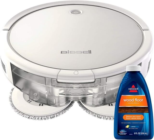 Photo 1 of BISSELL SpinWave Wet and Dry Robot Vacuum Cleaner - White