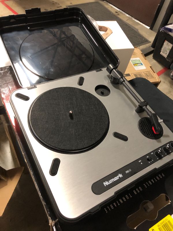 Photo 1 of Numark PT01 USB Portable Turntable