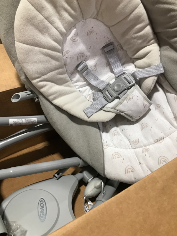 Photo 2 of Graco® Slim Spaces™ Compact Baby Swing, Reign
