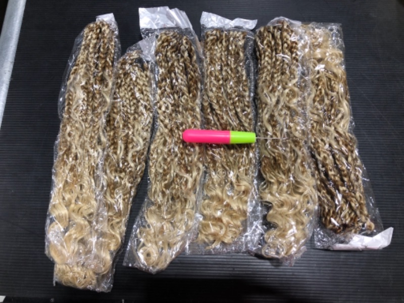 Photo 1 of 6 PC DIRTY BLONDE BRAIDS BUNDLE 