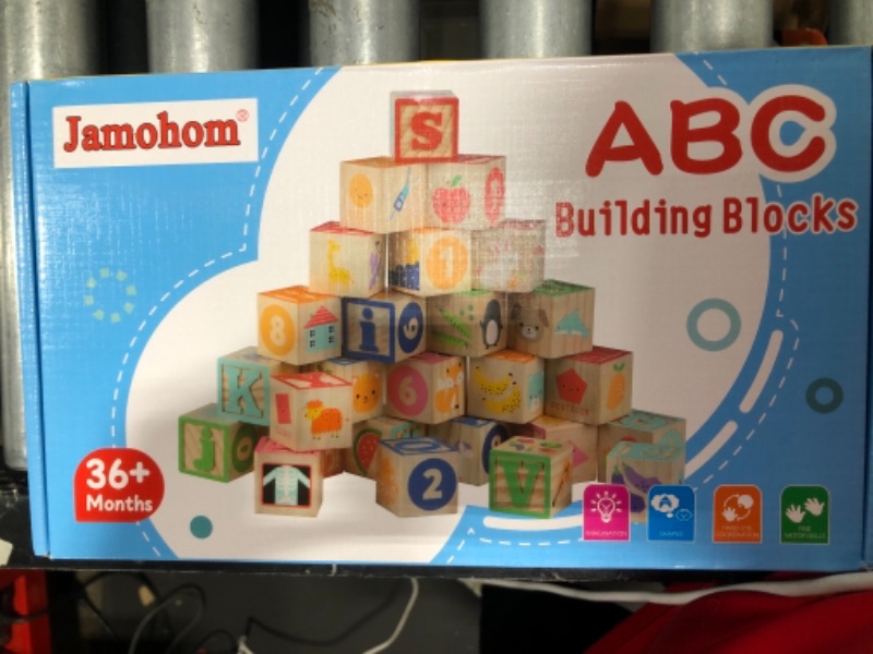 Photo 1 of ABC BUILDING BLOCKS FOR TODDLER 36+ MONTHS 