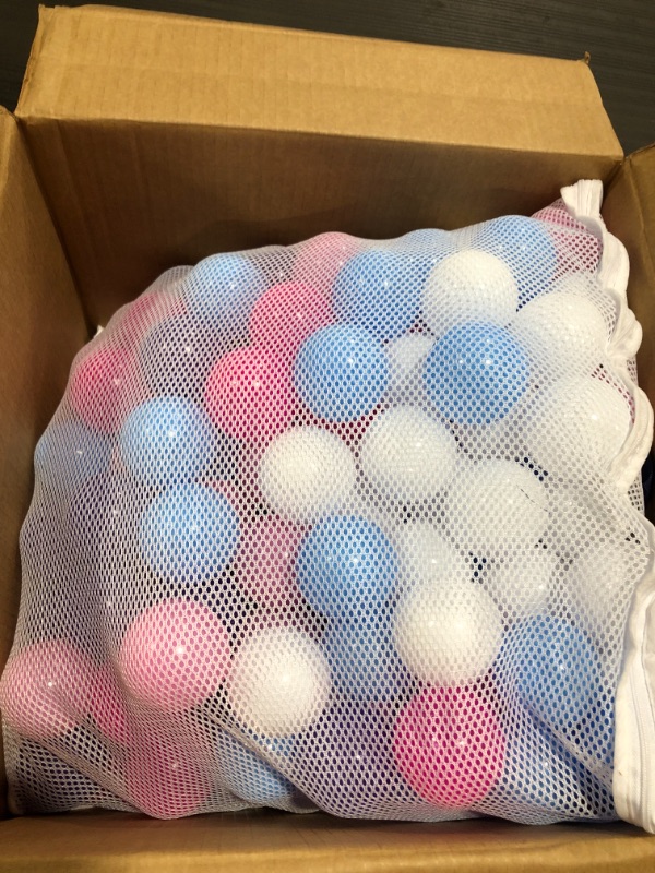 Photo 1 of Amazon Basics Plastic Ball Pit Balls