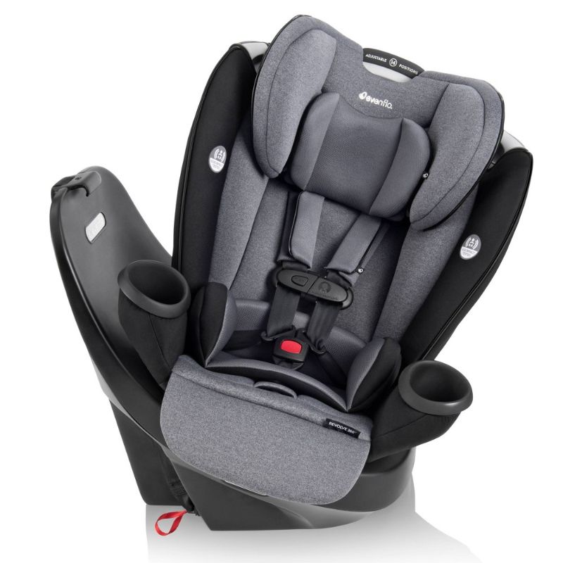 Photo 1 of Evenflo GOLD Revolve360 Rotational All-in-One Convertible Car Seat (Moonstone Gray)
