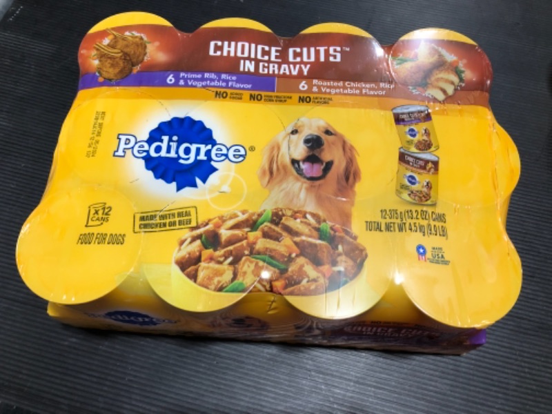 Photo 2 of 13.2 Oz Pedigree Homestyle Variety Dog Food - 12 Count BEST BY 05/2024
