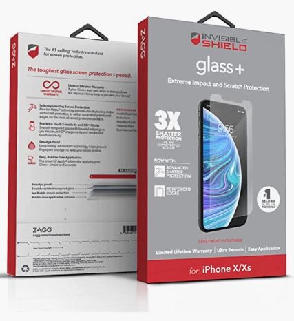 Photo 1 of 2 Pack of InvisibleShield Glass+ for the Apple iPhone 12 Pro Max