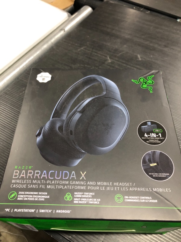 Photo 2 of Razer Barracuda X Wireless Multi-Platform Gaming and Mobile Headset