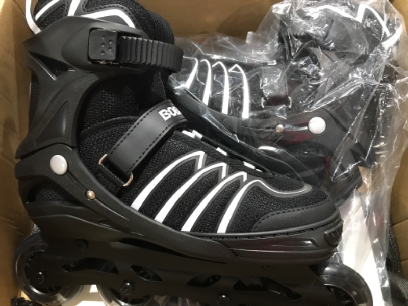 Photo 1 of Adjustable Inline Skates - Black - Sz XL