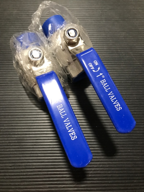 Photo 1 of 1" Ball Valves - 2 pack 