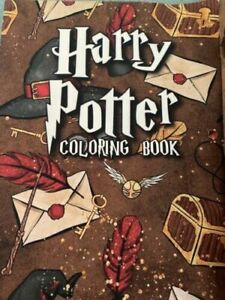Photo 1 of 1 Harry Potter Coloring Book: Over 50 Hogwarts Harry Potter Coloring Books for Adults & kids
