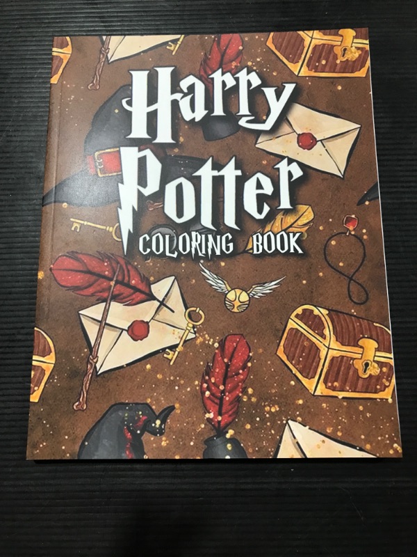 Photo 2 of 1 Harry Potter Coloring Book: Over 50 Hogwarts Harry Potter Coloring Books for Adults & kids
