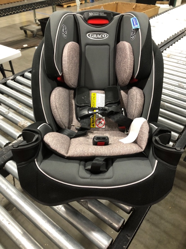 Photo 2 of Graco SlimFit 3 in 1 Car Seat -Slim & Comfy Design Saves Space in Your Back Seat, Darcie, One Size
