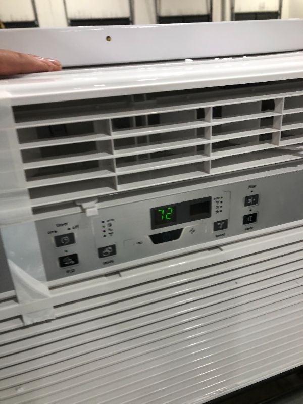 Photo 3 of MIDEA MAW12R1BWT 12,000 BTU EasyCool Window Air Conditioner, Fan-Cools, Circulates, and Dehumidifies Up to 550 Square Feet, Has A Reusable Filter, and Includes an LCD Remote Control
