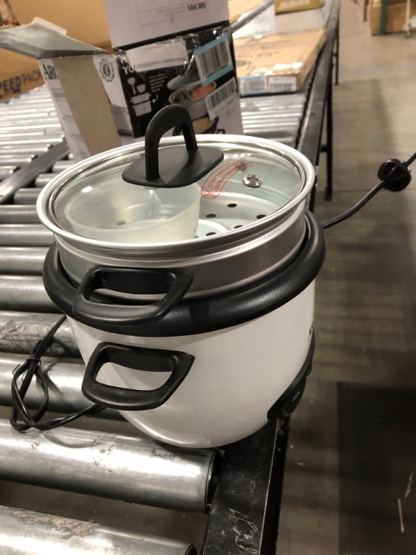 Photo 3 of aroma housewares 6cup cooked 3cup uncooked pot style rice cooker and food steamer arc7431ng