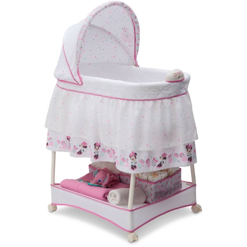 Photo 1 of Delta Children Gliding Bassinet Minnie Boutique
