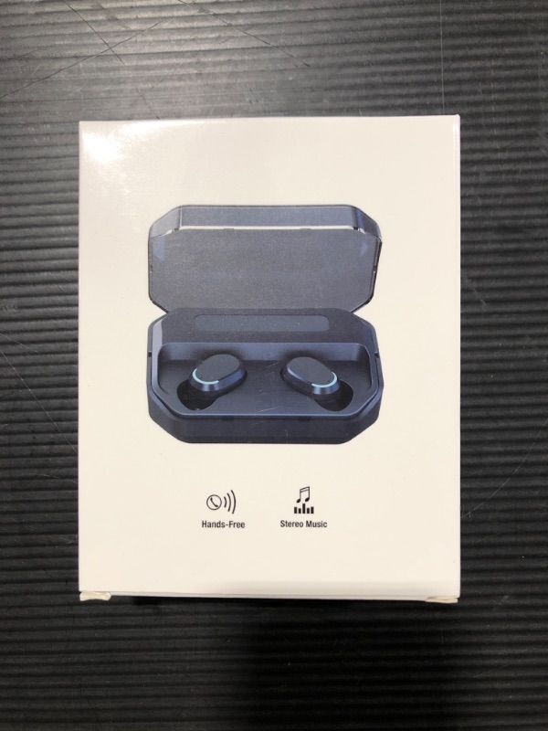 Photo 1 of [2022] New Wireless Earbuds Bluetooth 5.0 Headsets, IPX7 Waterproof 100H Playtime with Charging Case LED Battery Display, auriculares,3D Stereo Audio Full Touch Control Headset w/Mic