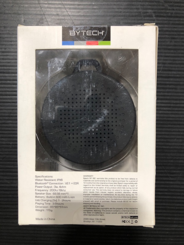 Photo 2 of BYTECH Universal Wireless Speaker 