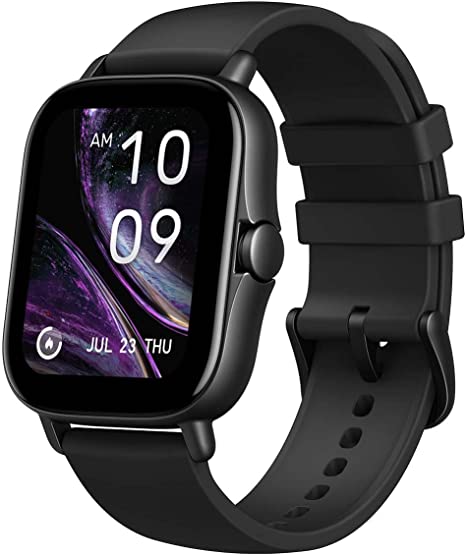 Photo 1 of (SEALED)Amazfit GTS 2e Smart Watch Sports Watch with 90 Sports Modes, 5 ATM Waterproof, GPS, 14 Days Battery Life, Heart Rate Monitor, Sleep, Stress and SpO2 Monitor, Alexa Built-in, Black
