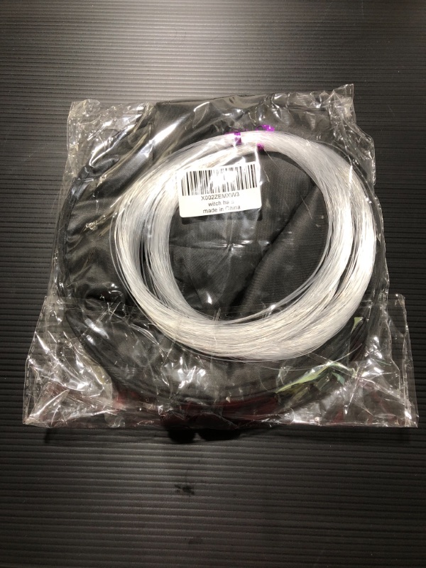 Photo 1 of 10 Pieces Halloween Decorations Witch Hat Hanging Witch Hat with 246 Feet Hanging Rope Accessory for Halloween Party
