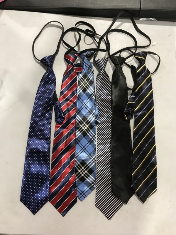 Photo 1 of 6 PCS Classic Men's Silk Tie Necktie