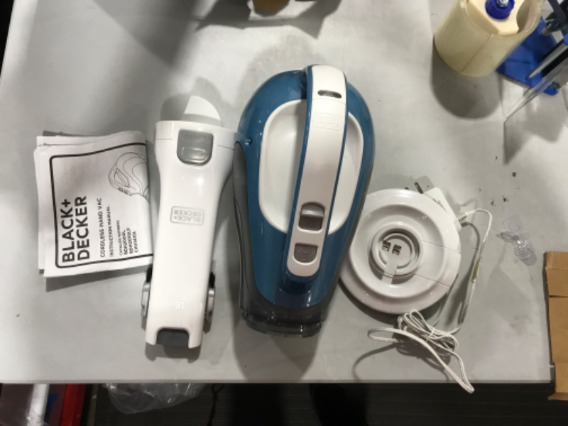 Photo 2 of 16-Volt Max Cordless Lithium DustBuster Hand Vacuum