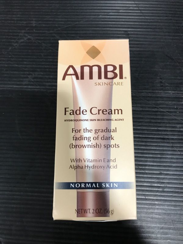 Photo 2 of Ambi Skincare Fade Cream for Normal Skin, Dark Spot Remover for Face & Body, Treats Skin Blemishes & Discoloration, Improves Hyperpigmentation, Corrector, 2 Oz--EXPIRES 02/2024
