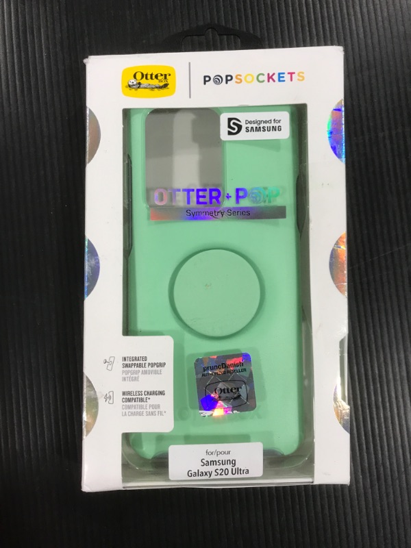 Photo 2 of OTTERBOX Otter Pop for Samsung S20 Ultra Symmetry Series - Green P11
