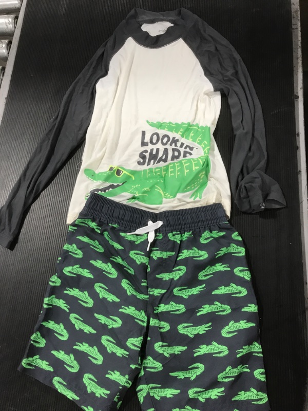 Photo 2 of [Size 5T] Simple Joys by Carter's Toddler and Baby Boys' Assorted Rashguard Set